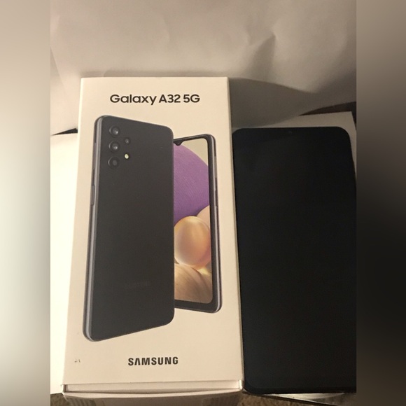 Samsung A32 T-Mobile phone. Full working condition. Includes cover. - Picture 7 of 8